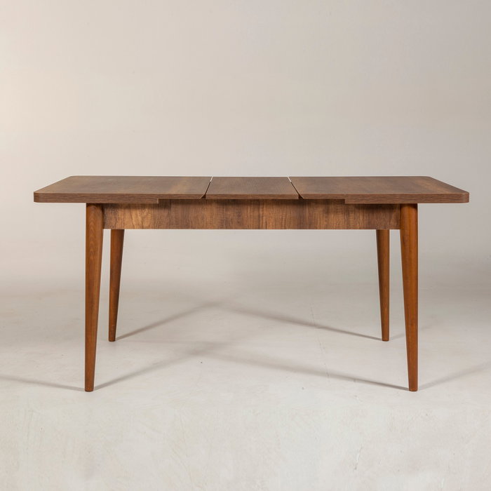 Hanah Home Vina - Mesa de comedor extensible Nogal